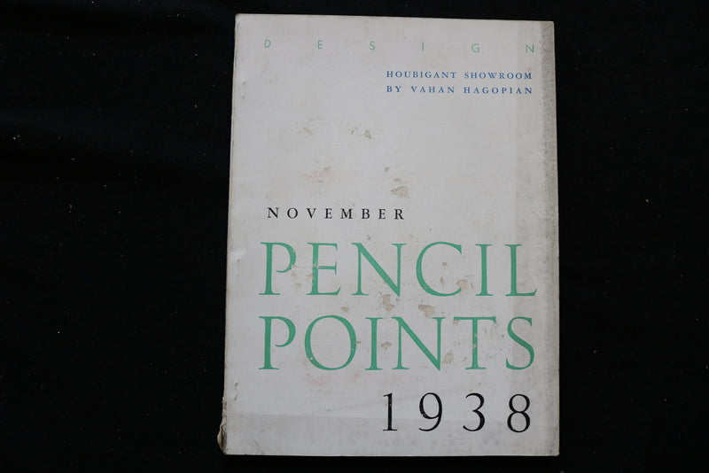 1938 NOVEMBER PENCIL POINTS MAGAZINE - B 1126X