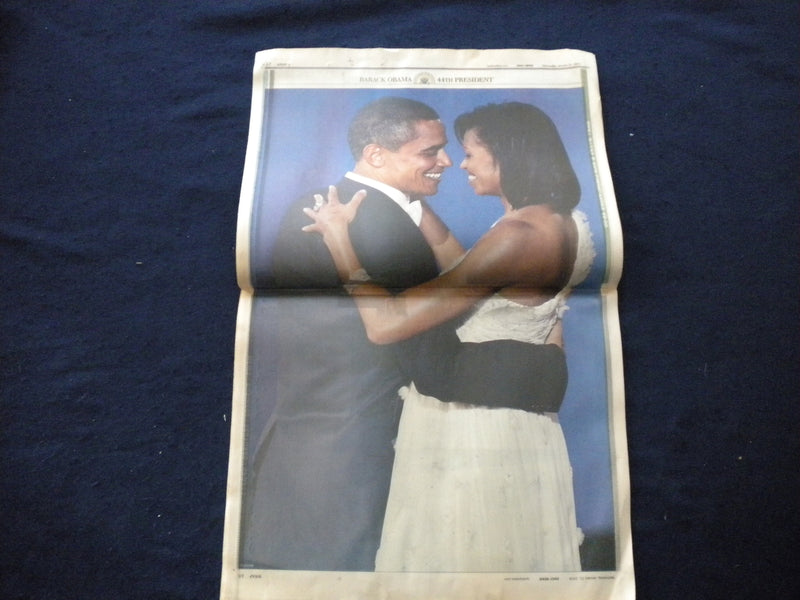 2009 JAN 21 NEW YORK DAILY NEWS NEWSPAPER - OBAMA INAUGURATION SPECIAL - NP 5976