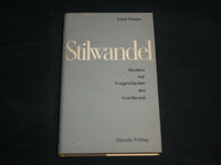 1963 STILWANDEL GERMAN HARDCOVER BOOK B EMIL STAIGER - KD 6942