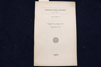 1919-1923 CONNECTICUT SCHOOL DOCUMENT - LOT OF 2 - SOFTCOVER - K 1500