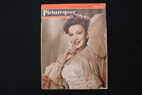 1948 JANUARY 3 PICTUREGOER MAGAZINE - CAROLE LANDIS COVER - E 25980