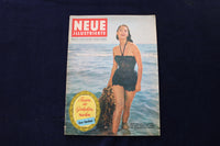 1960 JUNE 18 NEUE ILLUSTRIERTE MAGAZINE - AVA GARDNER COVER - GERMAN - E 23864