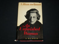 1969 AN UNFINISHED WOMAN HARDCOVER BOOK BY LILLIAN HELLMAN - KD 6587