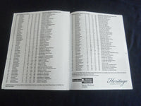 2011 NOV 5 FOOTBALL PROGRAM - AURORA UNIV VS WISCONSIN LUTHERAN COLL - SP 1217Z