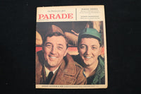 1961 FEBRUARY 19 PARADE MAGAZINE - ROBERT MITCHUM & SON COVER - E 25877
