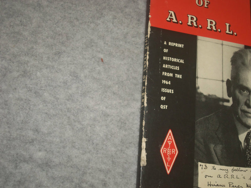 1981 FIFTY YEARS OF A.R.R.L. - 1ST EDITION, 3RD PRINTING - J 6344