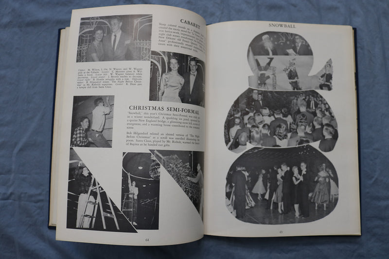 1959 TOWER WHITEFISH BAY HIGH SCHOOL YEARBOOK- WHITEFISH BAY, WISCONSIN- YB 3421