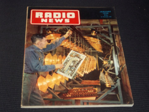 1946 JANUARY RADIO NEWS MAGAZINE - INFRA -RED FRONT COVER - E 5190