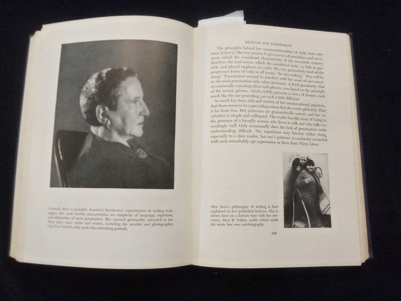 1947 PANORAMA OF AMERICAN LITERATURE HARDCOVER BOOK BY W. TASKER WITHAM- KD 8302
