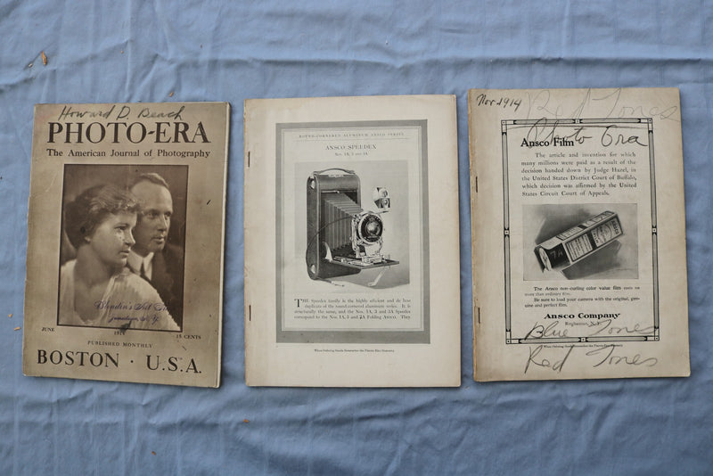 1913-1916 PHOTO ERA MAGAZINE - LOT OF 15 - O 3832