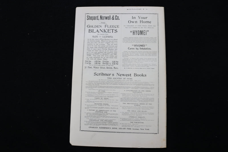 1897 OCTOBER 28 THE CONGREGATIONALIST MAGAZINE - CHARLES ALBERT BERRY - K 2349
