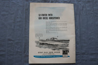 1947 NOVEMBER YACHTING MAGAZINE - BAYOU BOATING - THE ELEMENT OF BALANCE- E 9398