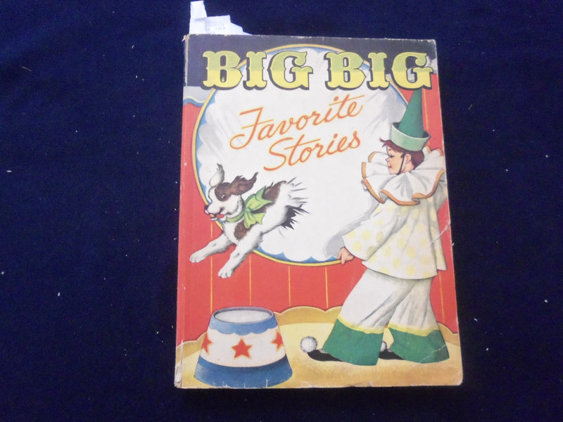 1946 BIG BIG FAVORITE STORIES - DOG STORIES-BLACK BEAUTY SOFTCOVER BOOK- KD 8493