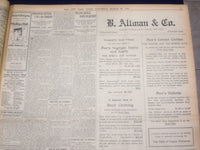 1918 MARCH 30 NEW YORK TIMES - FOCH NOW COMMANDS ALLIED ARMIES - NT 8155