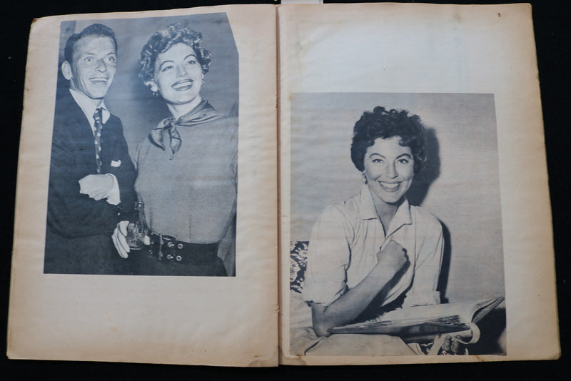 AVA GARDNER & FRANK SINATRA SCRAPBOOK - E 24920