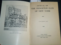 1929 ANNUAL OF THE PRINCETON CLUB OF NEW YORK - PRINCETON NEW JERSEY - KD 5720