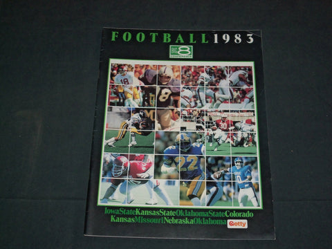 1983 BIG 8 CONFERENCE FOOTBALL PROGRAM - J 3853