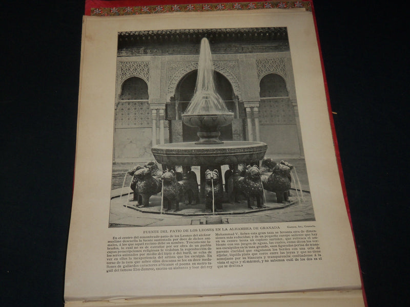 1896 PANORAMA NACIONAL COLECCION DE LAMINAS VOLUME 1 - SPANISH - KD 3600H