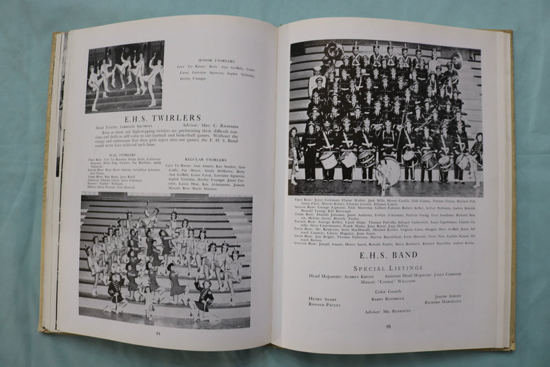 1955 THE RECHAUFFE EASTON HIGH SCHOOL YEARBOOK - EASTON, PENNSYLVANIA - YB 3556