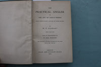 1905 THE PRACTICAL ANGLER HARDCOVER BOOK BY W.C. STEWART - KD 9700