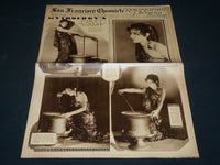 1928 DECEMBER 9 SAN FRANCISCO CHRONICLE ROTO SECTION - EVELYN BRENT - NP 5102