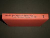 1980 THE REALIST TRADITION FRENCH PAINTING BOOK BY GABRIEL WEISBERG - I 1044