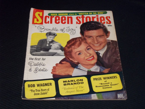 1957 JANUARY SCREEN STORIES MAGAZINE - EDDIE FISHER DEBBIE REYNOLDS - E 14130