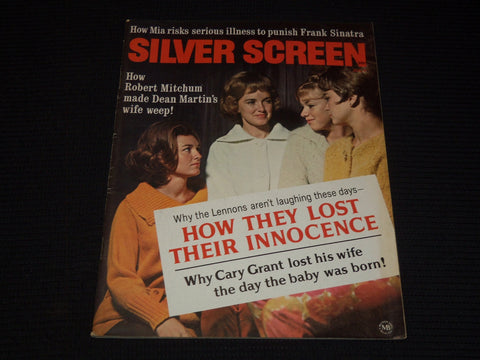 1968 JULY SILVER SCREEN MAGAZINE - THE LENNON SISTERS COVER - E 12473