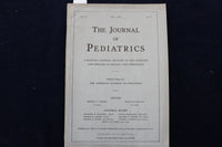1938-1939 THE JOURNAL OF PEDIATRICS MAGAZINE - LOT OF 4 - O 3400