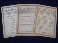 1919-1923 THE STANDARD ETHICAL THINKING MAGAZINE LOT OF 6 ISSUES - O 2695