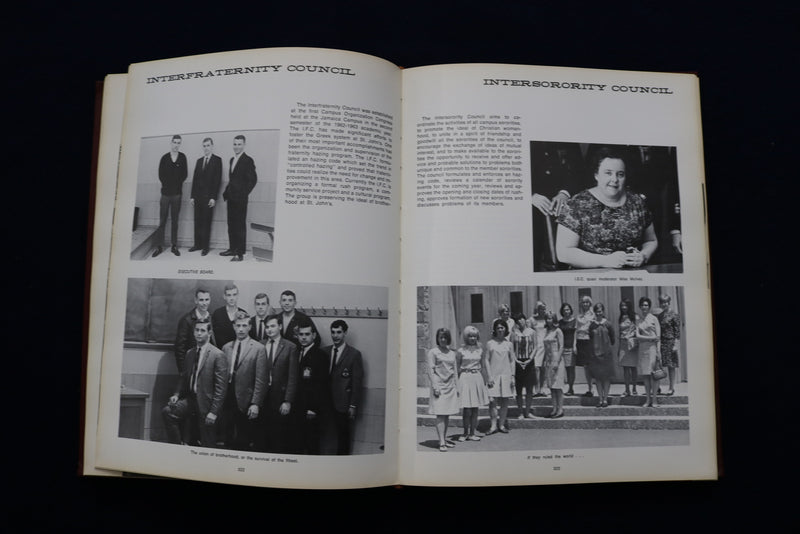 1967 VINCENTIAN ST. JOHN'S UNIVERSITY YEARBOOK - NEW YORK CITY, NY - YB 3439