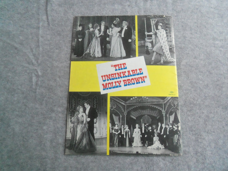 1960 THE UNSINKABLE MOLLY BROWN BROADWAY PROGRAM - TAMMY GRIMES - J 7636