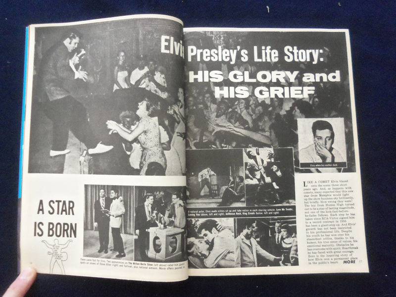 1977 THE ELVIS YEARS #2 MAGAZINE - A LOVING TRIBUTE TO THE KING - SP 5454B