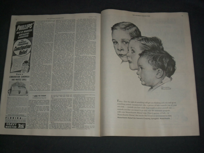 1953 FEBRUARY 7 THE SATURDAY EVENING POST MAGAZINE - ILLUSTRATED COVER- SP 2479Q