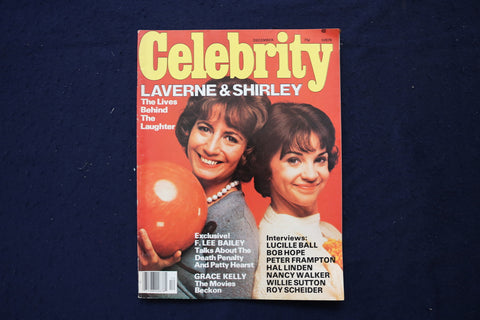 1976 DEC CELEBRITY MAGAZINE - PENNY MARSHALL & CINDY WILLIAMS COVER - E 18956