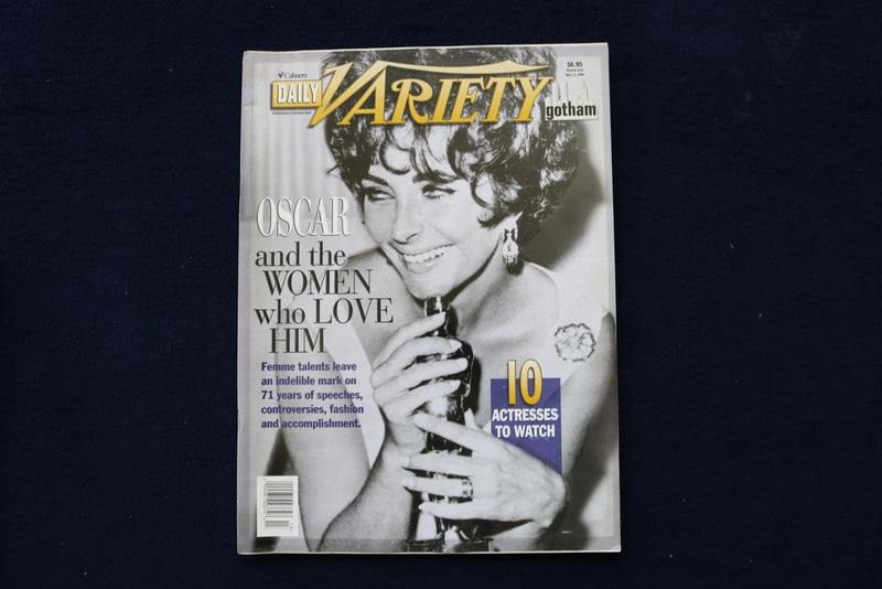 2000 MARCH 10 VARIETY MAGAZINE - ELIZABETH TAYLOR COVER - E 23395
