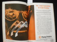 1961 MAY PRODUCTS FINISHING MAGAZINE - ROLLER COAT PAINTING ALUMINUM - J 9992