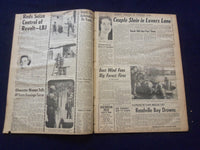 1965 MAY 3 BOSTON RECORD AMERICAN NEWSPAPER DOUBLE MURDER IN LOVERS LANE-NP 6280