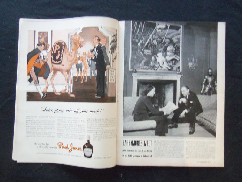1942 MARCH 9 LIFE MAGAZINE - U.S. BARRAGE BALLOON - L 277
