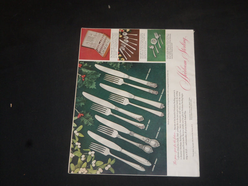 1954 DECEMBER THE AMERICAN HOME MAGAZINE - NICE COVER, STORIES & PHOTOS- SP 7176