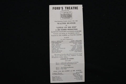 1946 JAN 14 WALTER HUSTON IN 