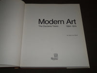 1979 MODERN ART 1884-1914 THE DECISIVE YEARS BOOK BY JEAN-LUC DUVAL - D 225