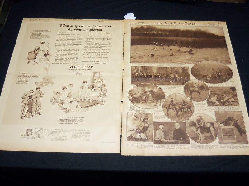 1922 NOVEMBER 26 NEW YORK TIMES PICTURE SECTION NO 5-7 - REBECCA FELTON- NT 8858
