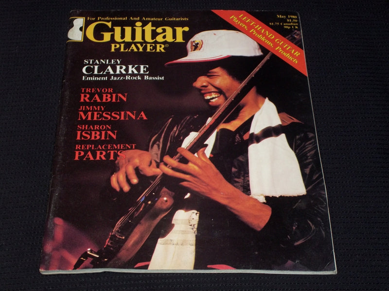 1980 MAY GUITAR PLAYER MAGAZINE - STANLEY CLARKE FRONT COVER - E 7745