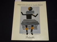 1990 SOMMARUTSTALLNING FERNAND LEGER & SVENSKA BALETTEN BOOK - J 9559