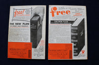 1933 THE GOLDEN BOOK MAGAZINE - LOT OF 8 - O 3457