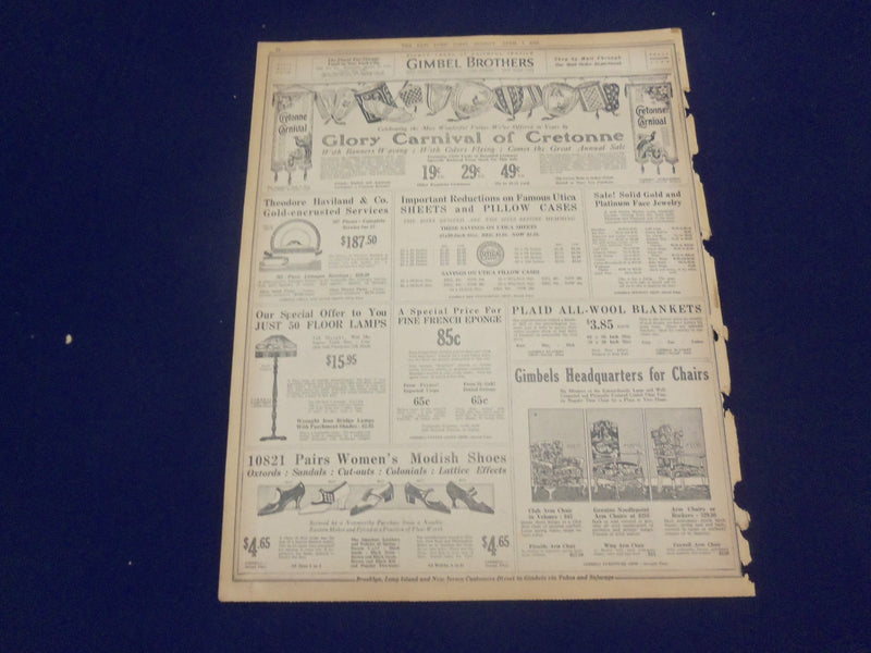 1923 APRIL 1 NEW YORK TIMES - FRENCH KILL 6 AT KRUPPS - NT 8330
