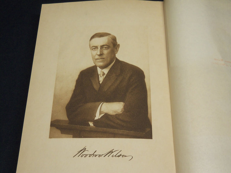 1925 THE PUBLIC PAPERS OF WOODROW WILSON COLLEGE & STATE VOLUME 1 & 2 - KD 1434