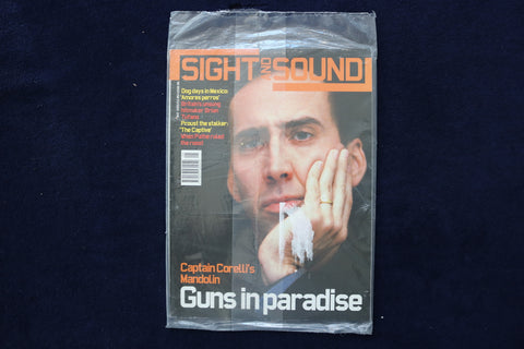 2001 MAY SIGHT AND SOUND MAGAZINE - NICOLAS CAGE COVER - E 19157