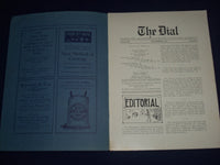 1913-1914 THE DIAL BRATTLEBORO HIGH SCHOOL MAGAZINE LOT OF 9 - INFO. - O 2339